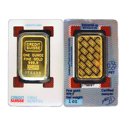 1 0z Credit Suisse Gold Bar